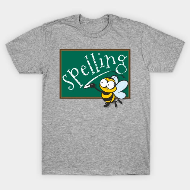 Spelling Bee T-Shirt by Jamie Lee Art